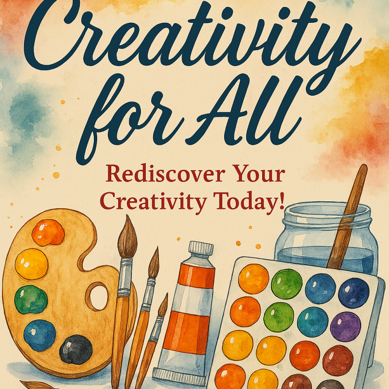 Creativity for All: The Ultimate Art Guide for Drawing, Painting & Creative Expression