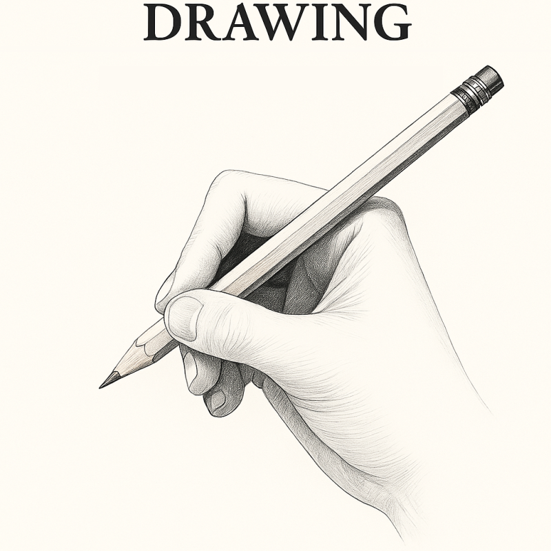 FREE Drawing Guide: How to Hold the Pencil for Better Control & Creative Flow