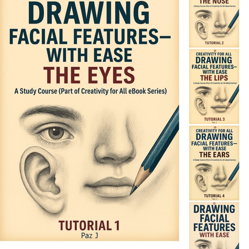 Drawing Facial Features with Ease – Complete 5-Tutorial Bundle