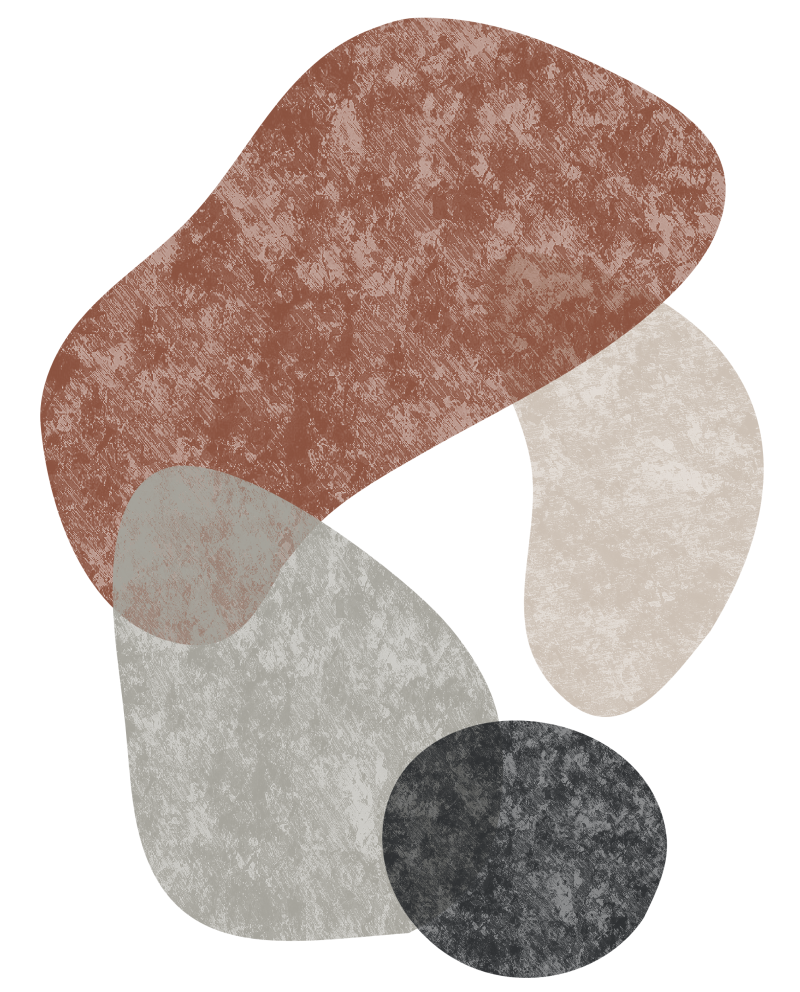 Layered Earth-Tone Abstract Composition – Minimalist Organic Wall Art